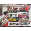 Image 2 : Santa's Christmas Express Train Set with Track and Accessories