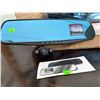 Image 1 : Rear View Mirror Dash Cam with Backup Camera