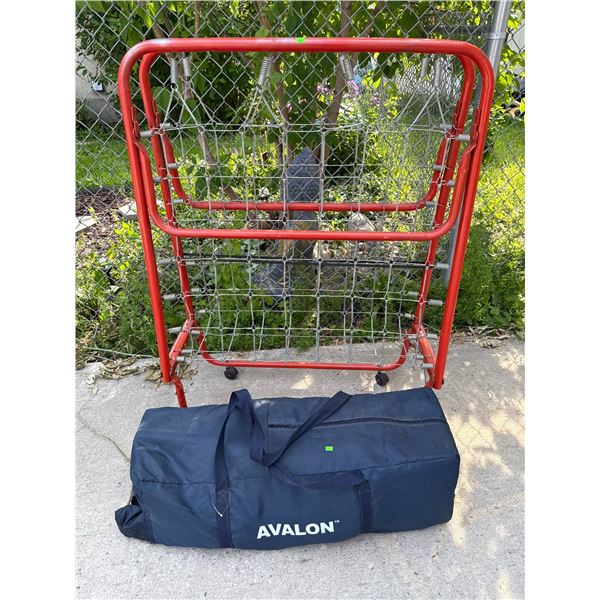 Avalon Play Yard Portable Folding Cot with Carry Bag