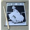 Image 1 : Fabric Wall Hanging with Marilyn Monroe Photograph