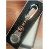 Image 5 : Three Watch Lot: Westclox Conductor Pocket Watch, Canadian Keychain Watch, Steel Watch