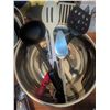 Image 9 : Kitchenware Lot Including Cookware, Utensils, and Flatware
