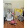 Image 2 : Kitchen Lot with Coffee Maker, Blender, Mugs, and Cookbooks