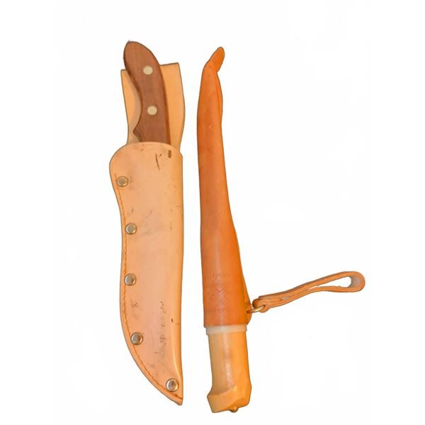 2-Piece Knife Set: KJ Eriksson Sweden Fisherman + Norwcraft 700 Japan