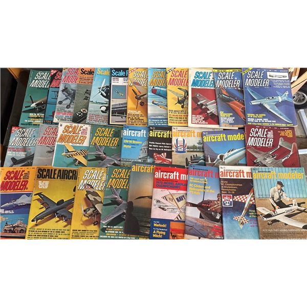 Scale Modeler and Aircraft Modeler Magazine Lot