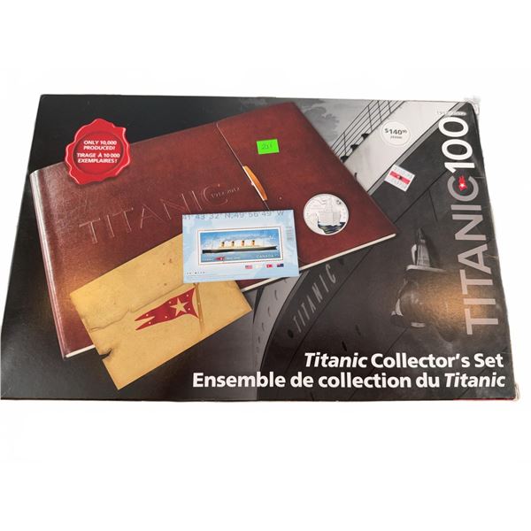 Titanic Collector's Set and Revell Model Kit Bundle