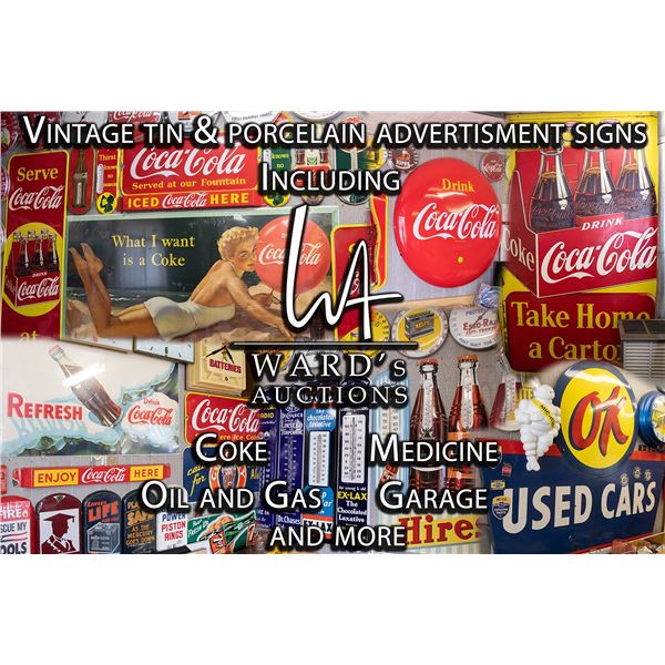 Oil, Gas, & Coca-Cola Sign PROMO
