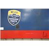 Image 4 : Vintage metal and porcelain sign "USED CARS" 65" top length X 54" bottom length X 30" H