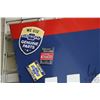 Image 7 : Vintage metal and porcelain sign "USED CARS" 65" top length X 54" bottom length X 30" H