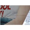 Image 5 : Large cardboard cut-out advertisement for BF Goodrich Automotive Belts, 71" H, note: bent to crackin