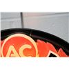 Image 3 : Vintage molded plastic electric AC Fire Ring Spark Plugs illuminating wall clock, working at time of