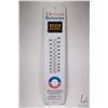 Image 1 : Vintage metal and porcelain Delco Batteries thermometer (fahrenheit) marked S.T.M.S.-65, 39" H X 8" 