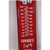 Image 3 : Vintage metal and porcelain "American Brakeblok" thermometer (fahrenheit) 35 1/2" H X 8 1/4"W