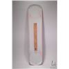 Image 6 : Vintage metal and porcelain "American Brakeblok" thermometer (fahrenheit) 35 1/2" H X 8 1/4"W