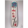 Image 1 : Vintage metal and porcelain Trico Wiper Blades advertising thermometer (fahrenheit) marked Made in U