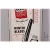 Image 4 : Vintage metal and porcelain Trico Wiper Blades advertising thermometer (fahrenheit) marked Made in U