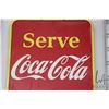 Image 2 : Vintage metal and porcelain Coca-Cola sign marked Made in Canada 1951, 53 1/4" H X 17 1/4"