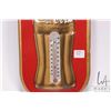 Image 3 : Vintage metal and porcelain Coca-Cola thermometer ( Fahrenheit) 16" H X 7" W