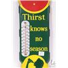 Image 4 : Vintage metal and porcelain Coca-Cola thermometer (fahrenheit) 18" H X 5 1/2"