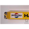 Image 2 : Vintage metal and porcelain " Have A Pepsi" door push 31 1/2" L X 3" W