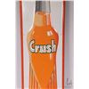 Image 4 : Vintage metal and porcelain Orange Crush advertisement sign 35 1/2" H X 8 1/2", marked Made in Canad