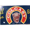 Image 4 : Vintage metal and porcelain "Call for Calgary Ginger Ale", 13"H X 30" W