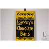 Image 4 : Vintage metal and porcelain Eatmore Lowney's Chocolate Bars (fahrenheit) marked General Steelwares L