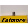 Image 5 : Vintage metal and porcelain Eatmore Lowney's Chocolate Bars (fahrenheit) marked General Steelwares L