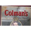Image 2 : Vintage/ antique Colman's Mustard framed mirror 34 1/2" X 25"