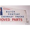 Image 5 : Vintage metal and porcelain GMC dealership sign 36" W X 10" H