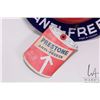 Image 6 : Vintage metal and porcelain Prestone Anti-freeze thermometer (fahrenheit) with paper Prestone oil ca