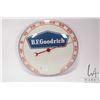 Image 1 : Vintage B.F. Goodrich 12" diameter temperature gauge marked Canadian Neon-Ray Clock Co. Ltd. Montrea