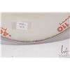 Image 2 : Vintage B.F. Goodrich 12" diameter temperature gauge marked Canadian Neon-Ray Clock Co. Ltd. Montrea