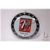 Image 1 : Vintage 7UP 12" diameter temperature gauge