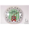 Image 1 : Vintage 7Up 10" diameter temperature gauge