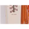 Image 4 : Vintage Orange Crush 19" X 6" temperature gauge