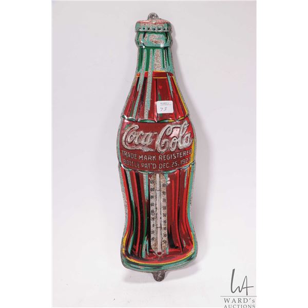 Vinage NuGrape Soda 17" X 5" temperature gauge