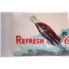 Image 2 : Vintage cardboard Coca-Cola sign, 20" X 36"