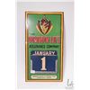 Image 1 : Vintage The Dominion Life Assurance Company tin plate calendar