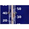 Image 5 : Vintage metal and porcelain "Dr. Chases Linseed and Turpentine" wall mount thermometer, 39" tall x 8