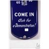 Image 2 : Vintage metal and porcelain "RCA Victor Radio" wall mount thermometer 39" tall x 8-1/4" wide