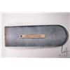 Image 5 : Vintage metal and porcelain "Luxor Paints" wall mount thermometer, 30" tall x 10" wide