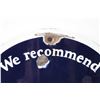 Image 6 : Vintage metal and porcelain "Ex-Lax" wall mount thermometer 39" tall x 8" wide