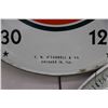 Image 2 : Vintage 7UP thermometer, marked T.W. O'Connell & Co. Chicago 13, ILL., 10" in diameter