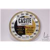 Image 1 : Vintage Gasite Guarantees 12" diameter temperature gauge