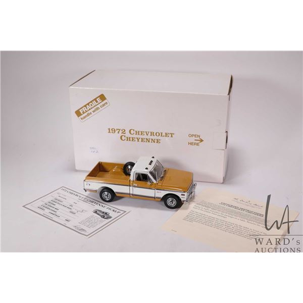 Danbury Mint 1:24th scale 1972 Chevy Cheyenne pick up