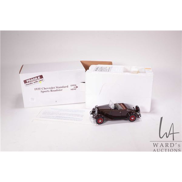 Danbury Mint 1:24th scale 1935 Chevrolet Standard Sports Roadster