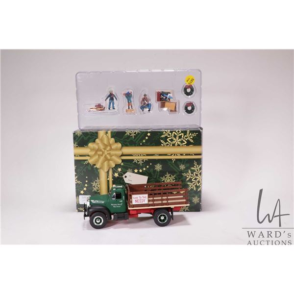 1st Gear 1:34th scale die cast MackB-Model Stake Truck Set