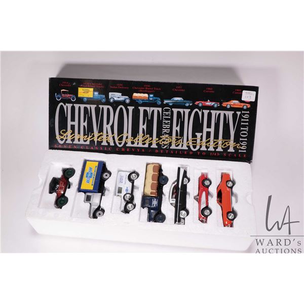 Ertl 1:43rd scale Seven Classic Chevy Car collection