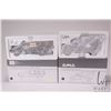 Image 1 : 1st Gear 1:34 scale die cast vehicles including 1958 GMC Tow Truck and a International KB-8 Stake Tr